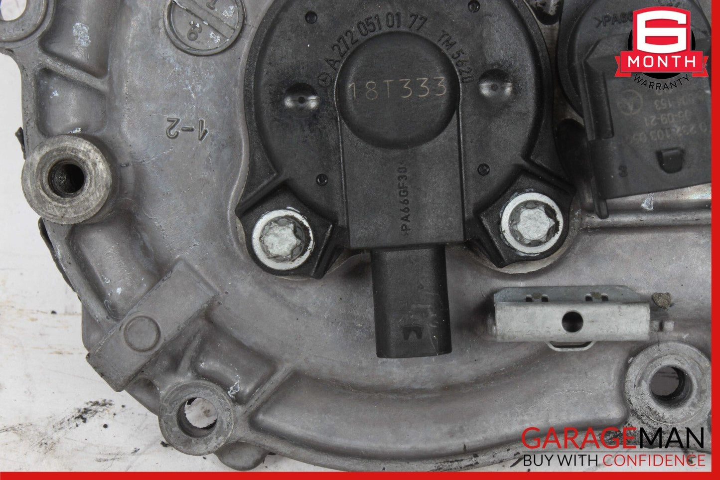 05-13 Mercedes W164 ML350 S400 Front Left Side Engine Timing Chain Cover Plate