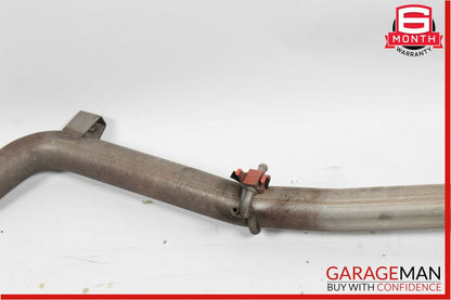 14-17 Maserati Ghibli Rear Left Side Exhaust System Muffler Dual Tip Assembly