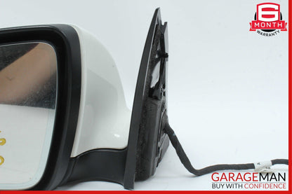 08-11 Mercedes W204 C300 C350 Front Left Side Door Rear View Mirror White OEM
