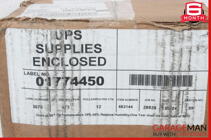 Thermal Label Roll / 12 Rolls
