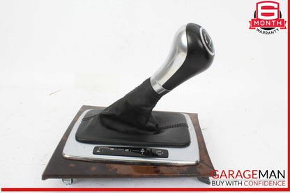 12-14 Mercedes W204 C250 Gear Shift Selector Indicator Knob Boot Assembly OEM