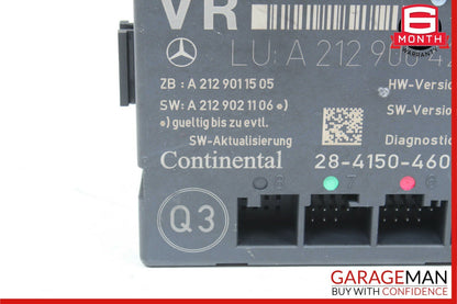 08-14 Mercedes W204 C250 C350 Front Right Side Door Control Module 2129004214