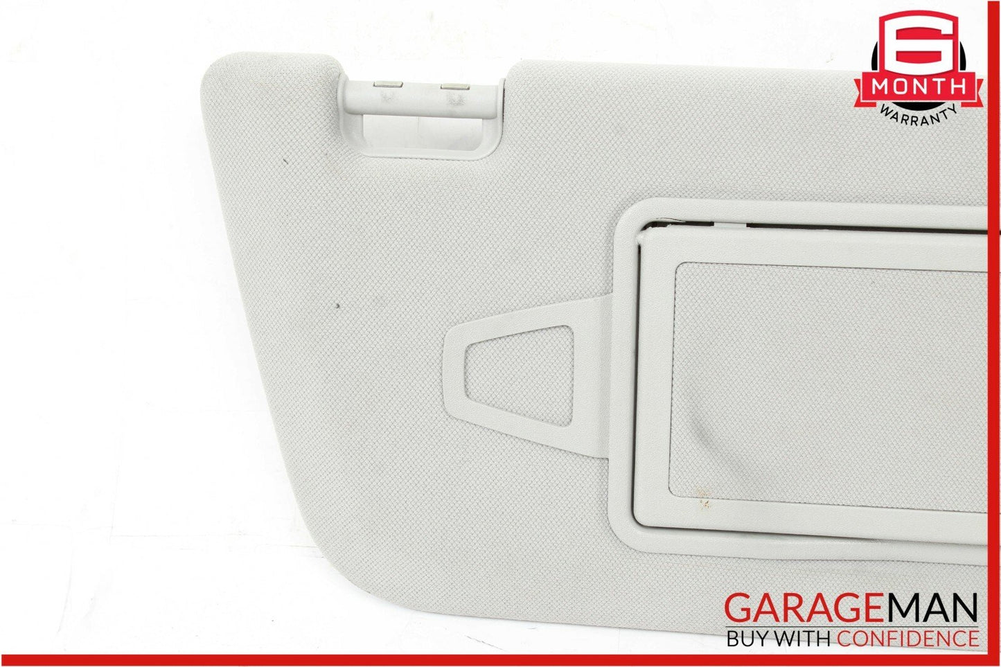07-13 Mercedes S550 CL550 Front Right Sun Visor Sunvisor Cover Shade Suede Grey