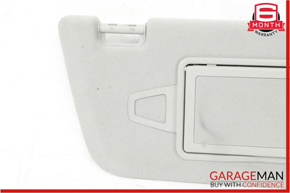 07-13 Mercedes S550 CL550 Front Right Sun Visor Sunvisor Cover Shade Suede Grey
