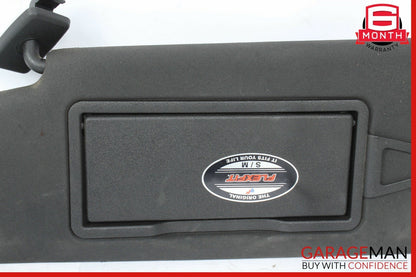 08-14 Mercedes W204 C250 C350 Front Left Sun Visor Sunvisor Shade Black