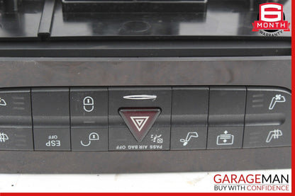 03-09 Mercedes W219 CLS63 E500 Hazard Light Door Lock Switch Control Module OEM