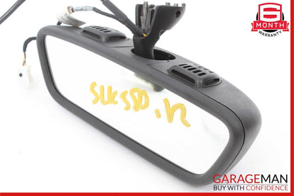 12-20 Mercedes R172 SLK250 SLK350 SLC300 Interior Rear View Mirror Black OEM