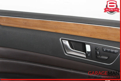 10-13 Mercedes W212 E350 E550 Front Left Driver Side Interior Door Panel OEM