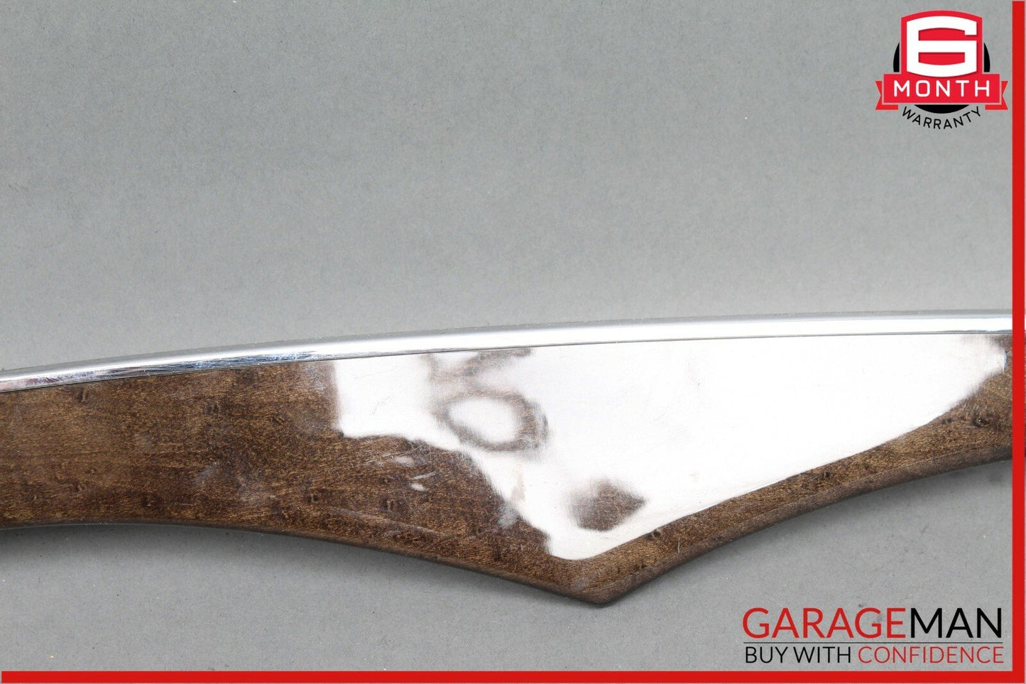 03-09 Mercedes W211 E63 Rear Left Door Trim Bezel Wood OEM