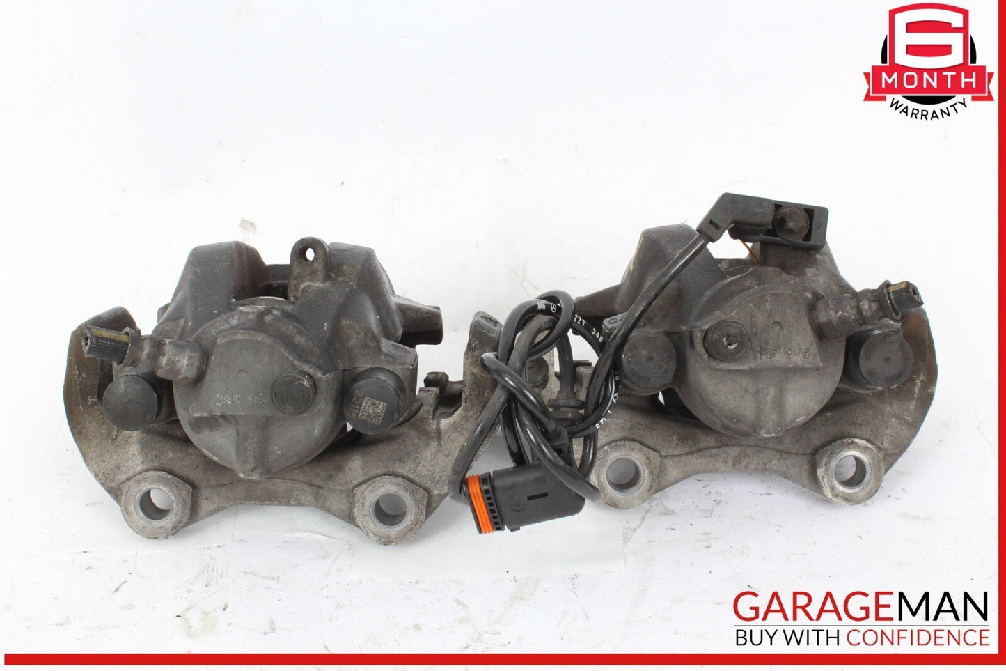 07-14 Mercedes W221 S400 Hybrid Rear Left & Right Side Brake Calipers Set OEM
