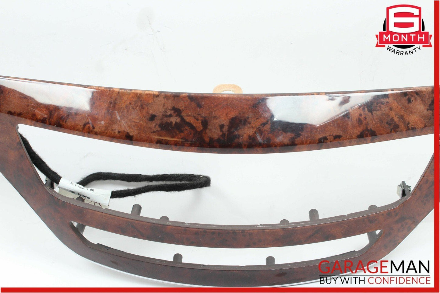 07-09 Mercedes W221 S550 Front Dashboard Trim Panel Cover Bezel Wood OEM