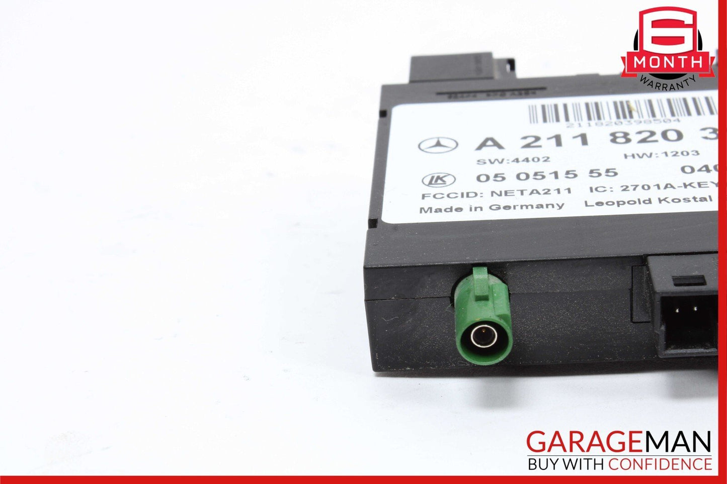 03-11 Mercedes W219 CLS500 E320 E63 AMG Keyless Go Entry Control Module Unit OEM