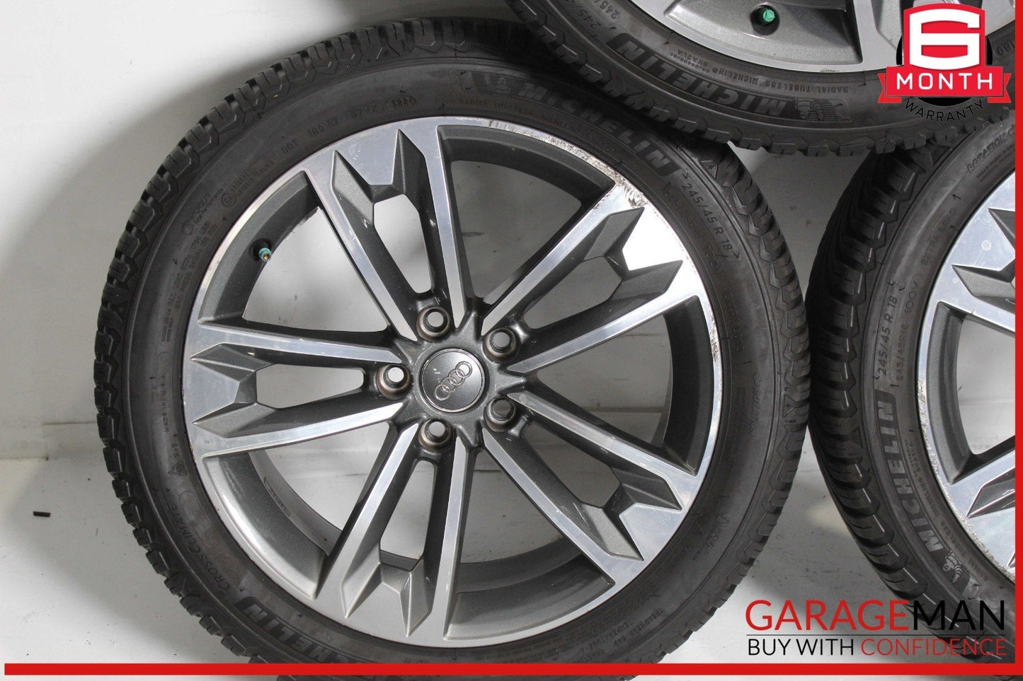 17-19 Audi A4 Allroad Wheel Tire Rim Set of 4 Pc R18 OEM