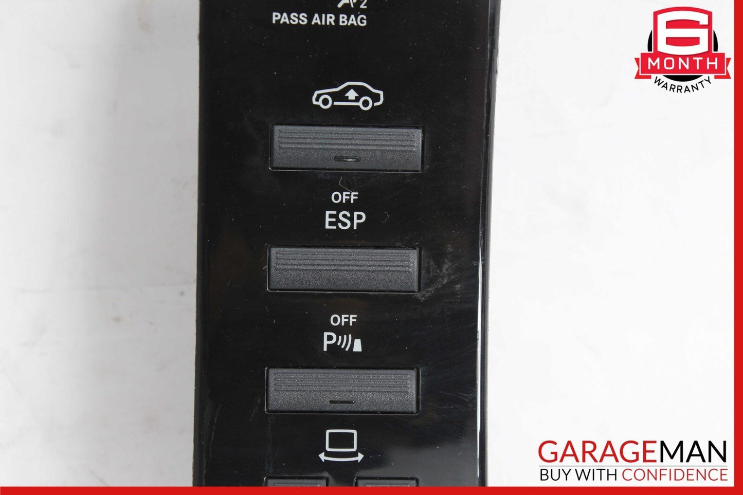 07-14 Mercedes W221 S550 S400 Dashboard Dash Control Switch Panel Trim Assy