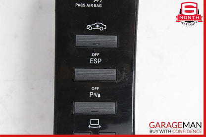 07-14 Mercedes W221 S550 S400 Dashboard Dash Control Switch Panel Trim Assy