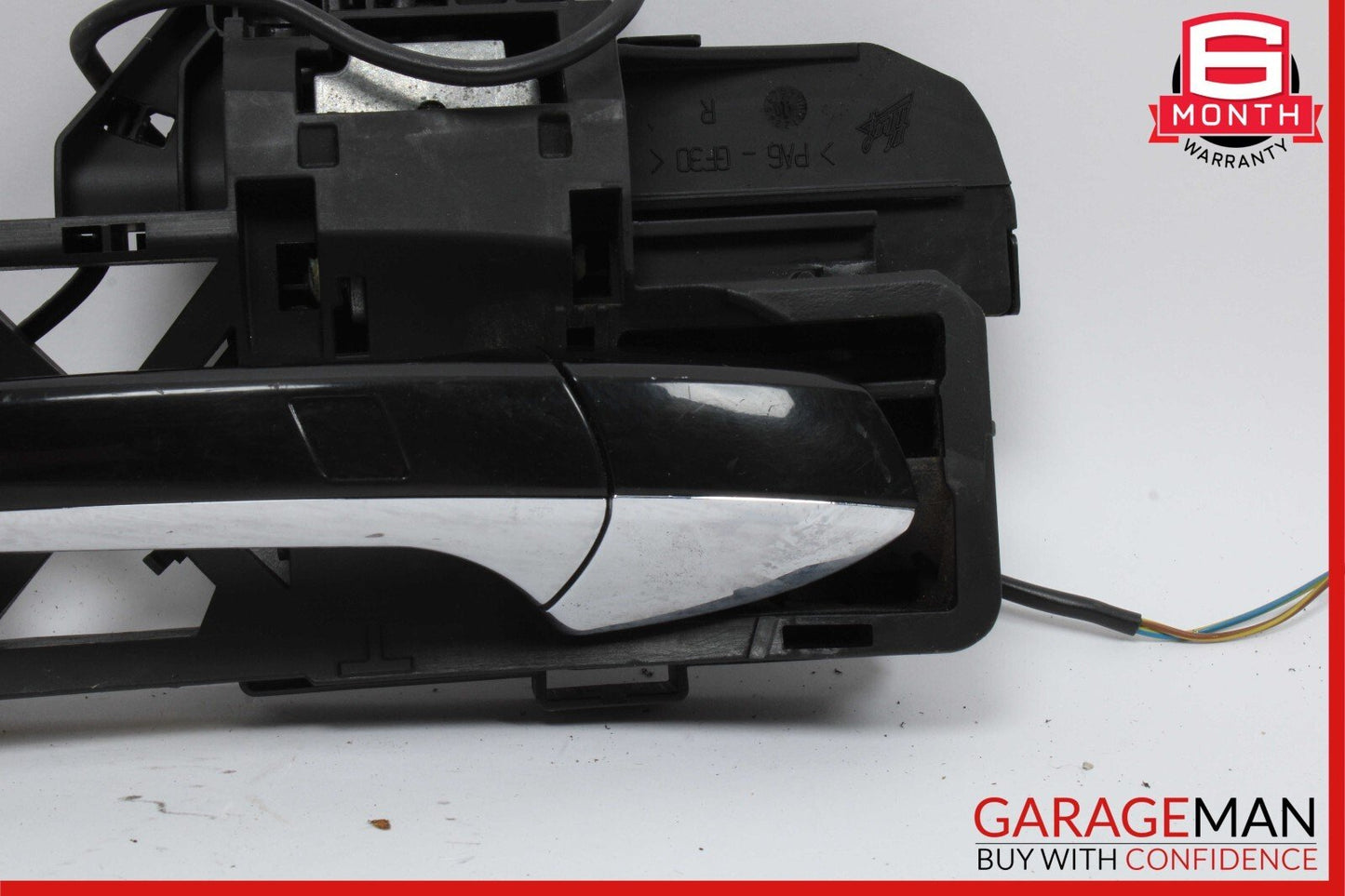 07-14 Mercedes W216 CL550 Front Right Side Exterior Door Handle Keyless Go Black