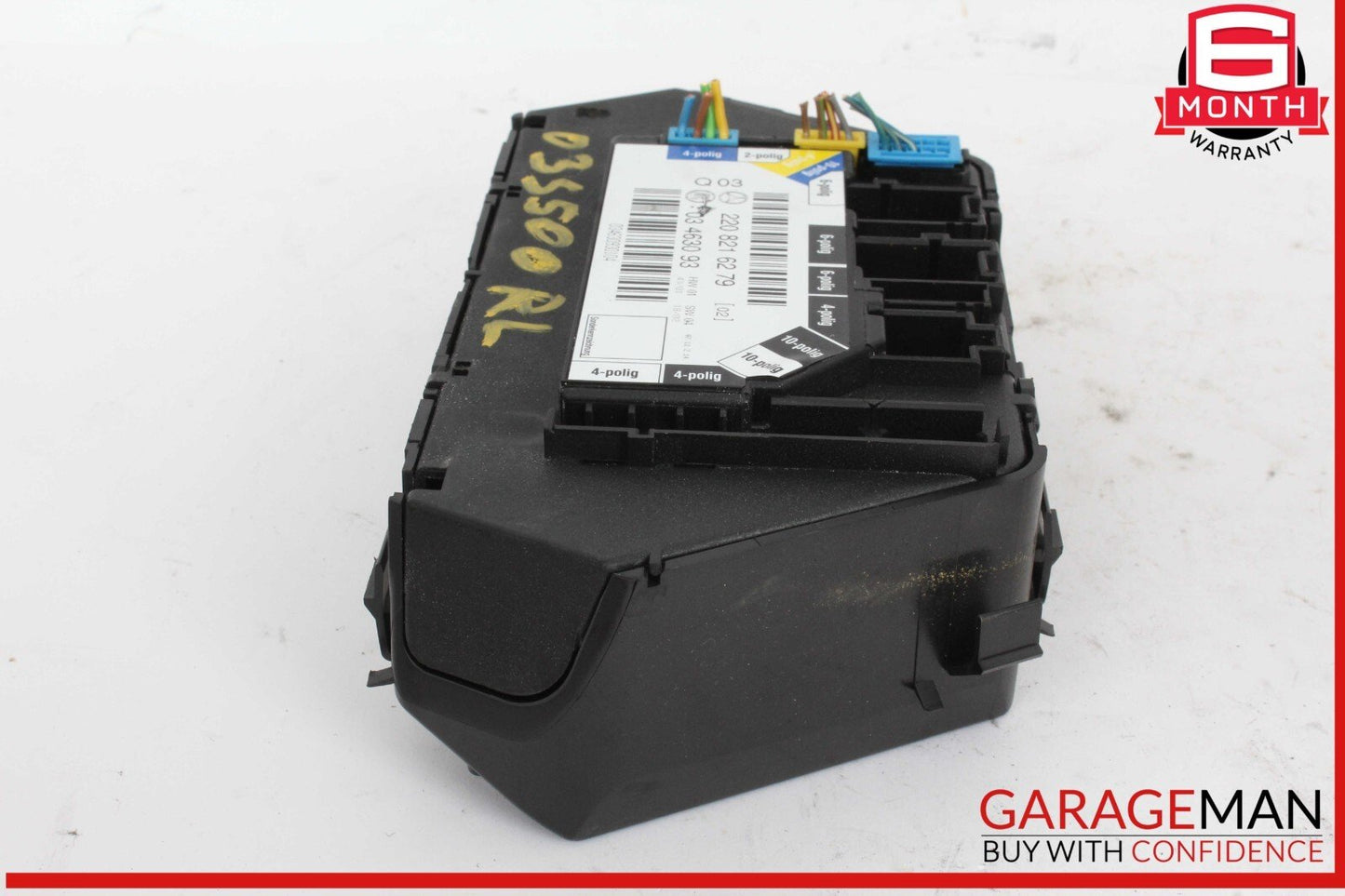 00-06 Mercedes W220 S500 Rear Left Driver Side Seat Control Module Unit OEM
