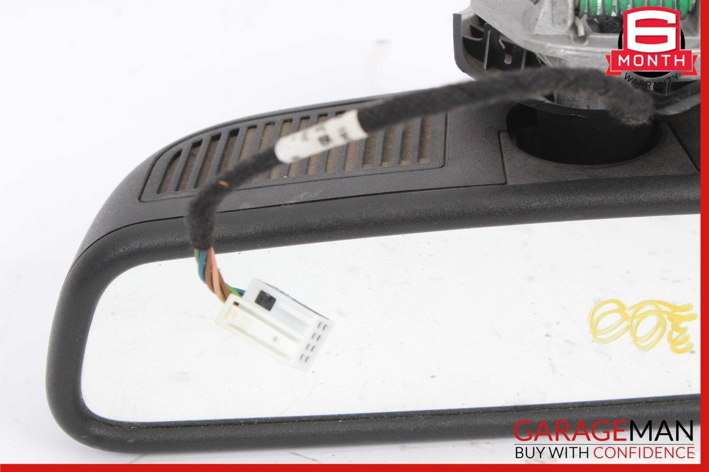 08-11 Mercedes W204 C300 C250 C350 Interior Rear View Mirror Black OEM