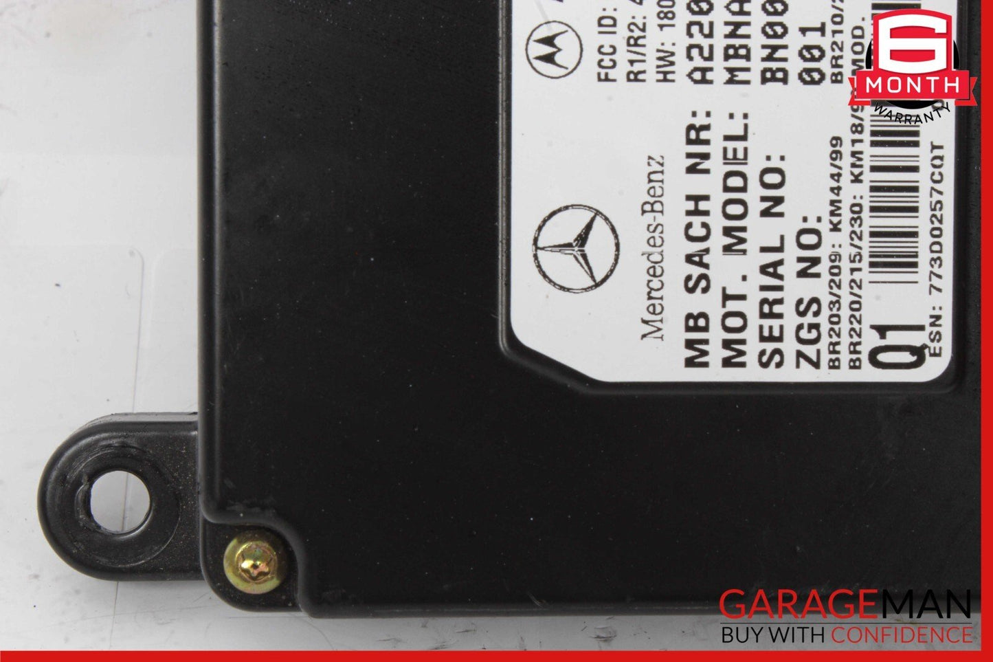 98-12 Mercedes R230 SL500 ML500 Voice Phone Communication Control Module OEM