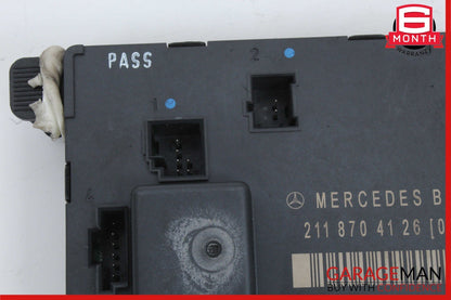03-09 Mercedes W211 E350 E550 Rear Right Passenger Side Door Control Module Unit