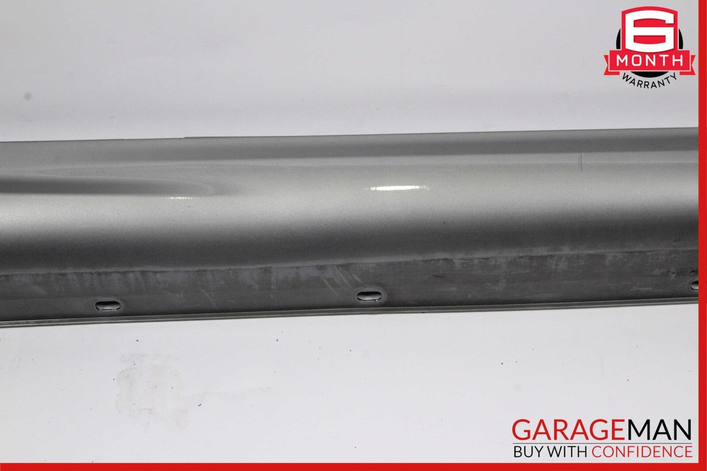 08-14 Mercedes W204 C250 AMG Sport Sedan Right Side Rocker Skirt Panel Silver