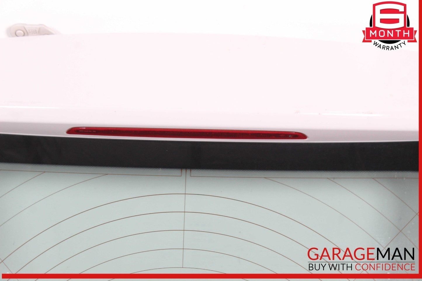 12-15 BMW X1 E84 Trunk Hatch Lid Tailgate Assembly White OEM