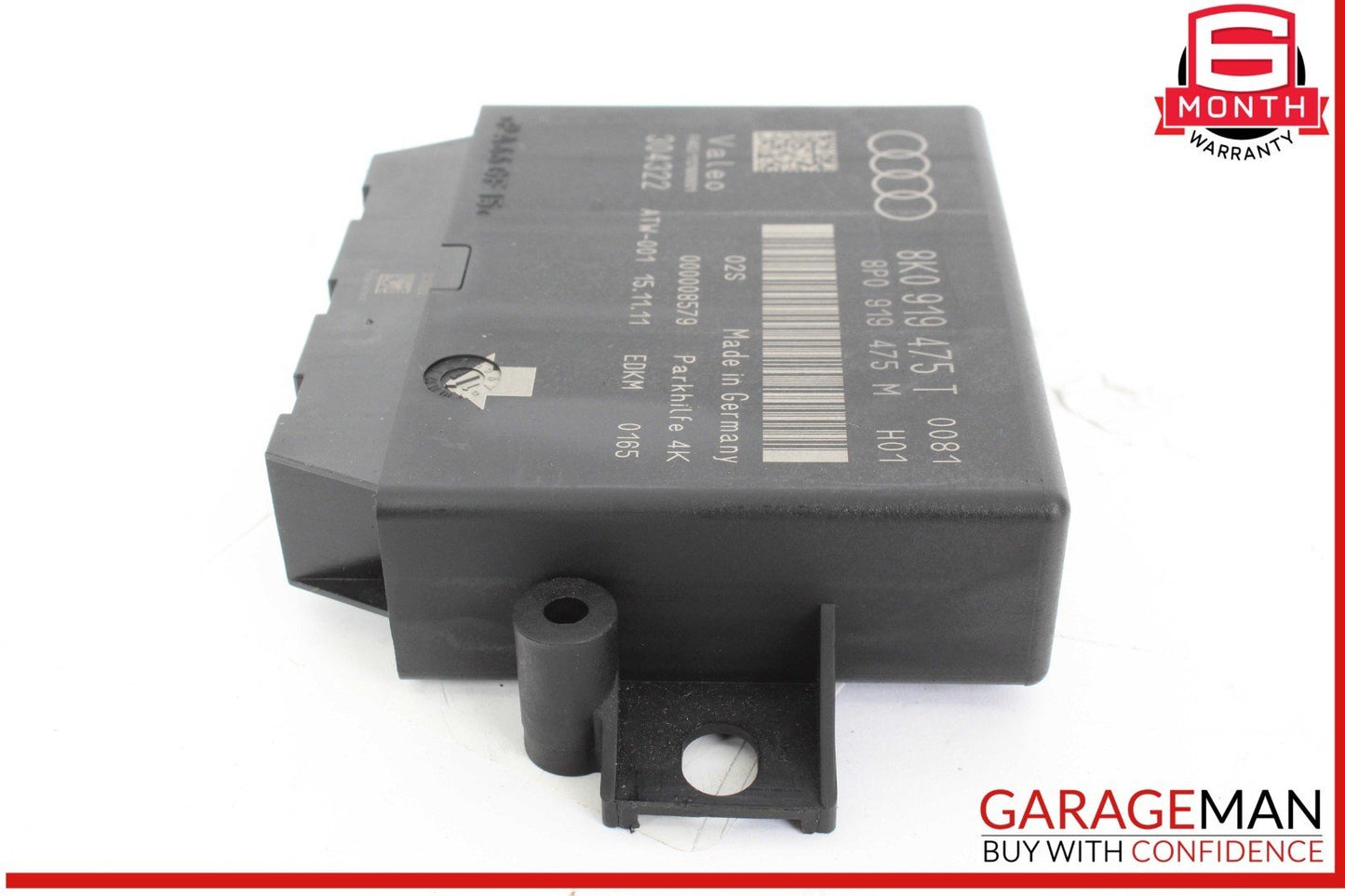 08-12 Audi S4 Park Parking Assist Distance Control Module Unit 8K0919475T OEM