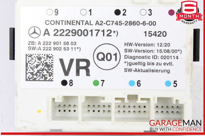 15-20 Mercedes W205 C300 C350e Front Right Side Door Control Module OEM