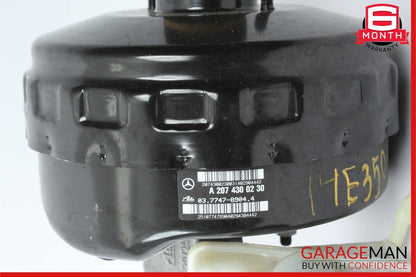 10-17 Mercedes W207 E350 C300 Master Cylinder Power Brake Booster OEM