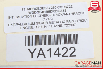08-18 Mercedes W204 C250 CLS550 Front Right Side Door Control Module OEM