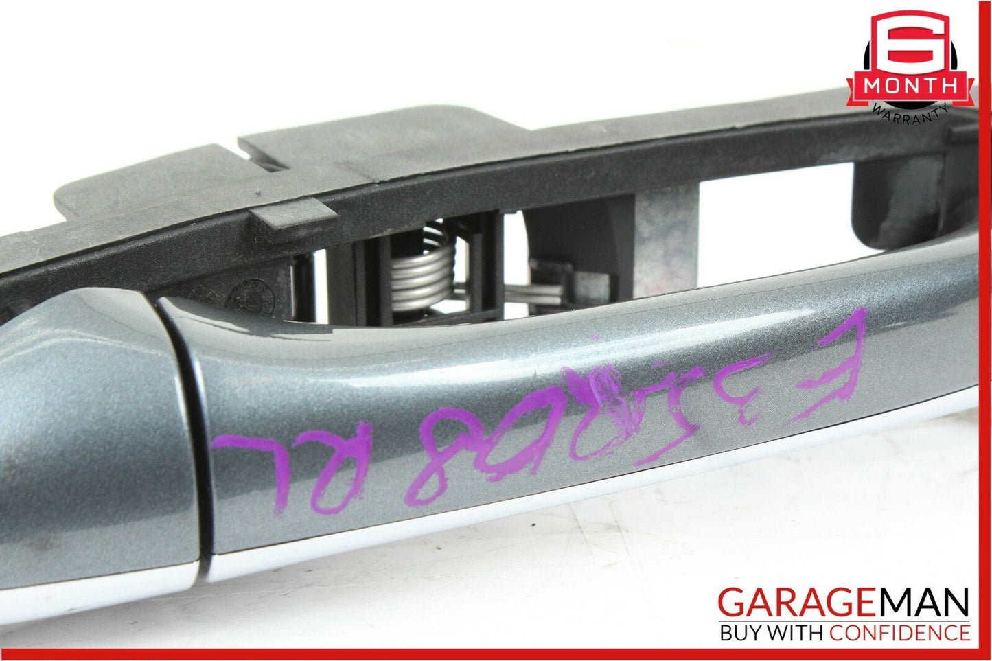 03-09 Mercedes W211 E350 E550 Rear Left Side Exterior Door Handle Flintgray