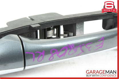 03-09 Mercedes W211 E350 E550 Rear Left Side Exterior Door Handle Flintgray