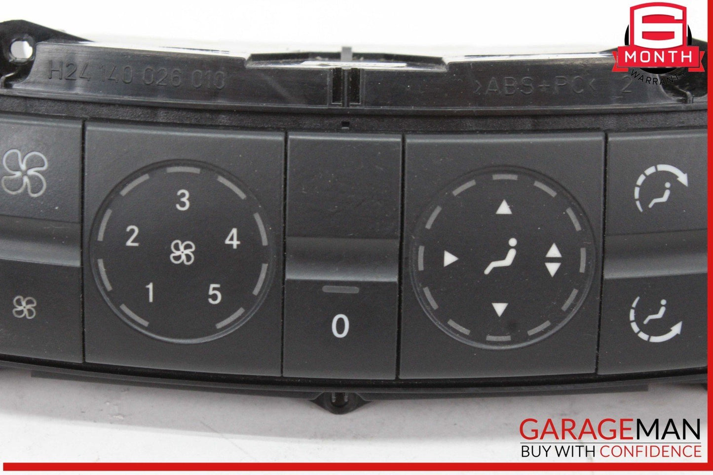 03-09 Mercedes W211 E320 Front Center Dash Temperature Climate Control Panel OEM