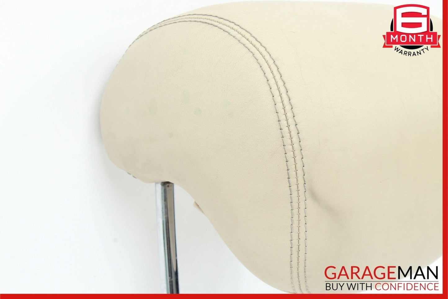 03-08 Mercedes R230 SL500 Front Right or Left Side Seat Headrest Head Rest Beige