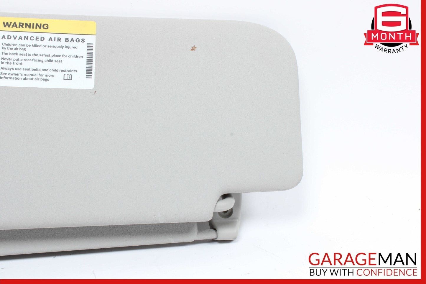 06-12 Mercedes X164 GL450 Front Right Side Sun Visor Sunvisor Shade Gray OEM