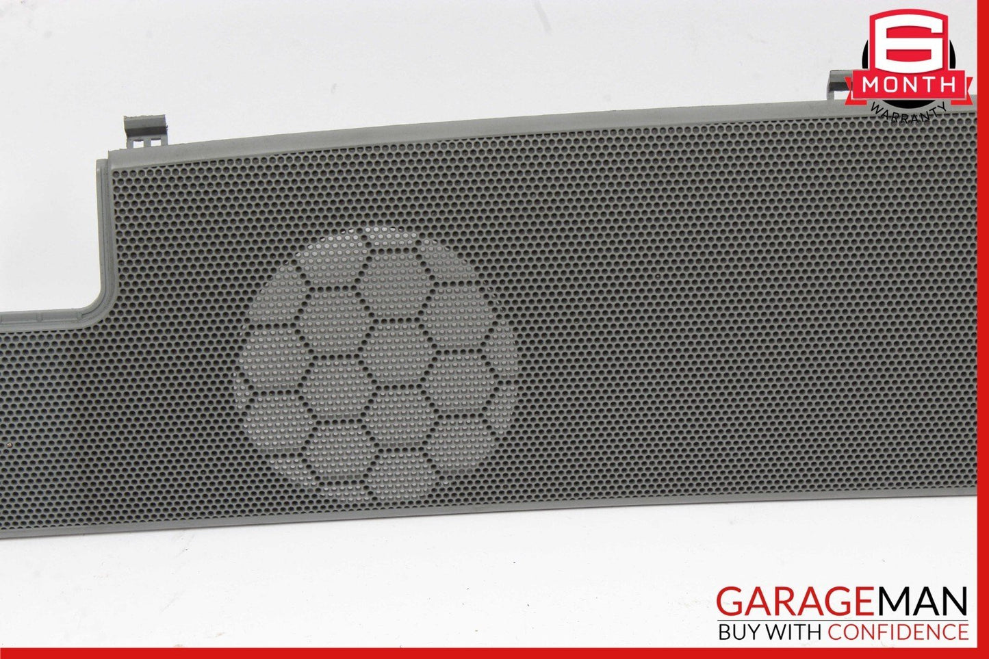 03-12 Mercedes R230 SL500 SL550 Rear Deck Speaker Cover Trim Panel Gray OEM