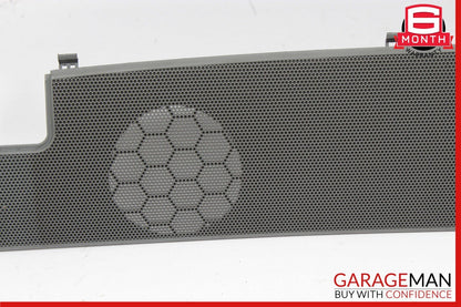 03-12 Mercedes R230 SL500 SL550 Rear Deck Speaker Cover Trim Panel Gray OEM