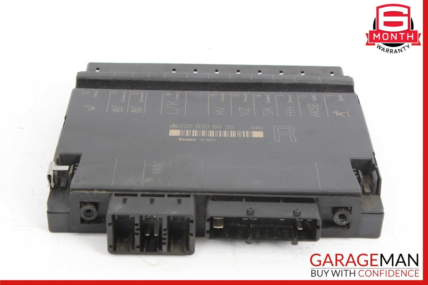 00-06 Mercedes W220 S55 AMG S500 Seat Control Module Front Right 2208206926 OEM