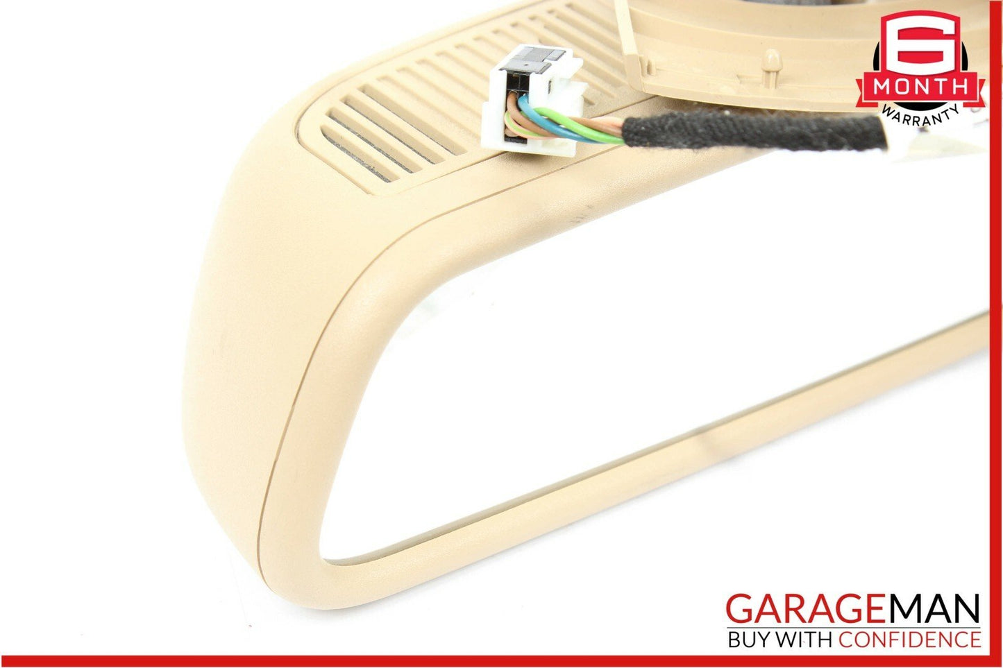 08-14 Mercedes W204 C250 C300 Top Upper Rear View Mirror Assembly Brown