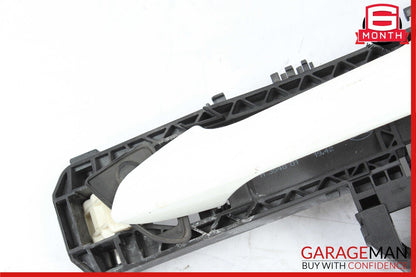 10-13 Mercedes W212 E350 E550 E63 AMG Rear Left Side Exterior Door Handle White