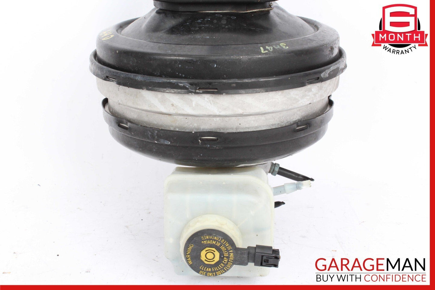12-18 BMW 640i Power Brake Booster Master Cylinder w/ Reservoir OEM