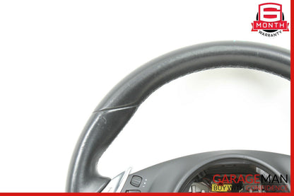 10-15 Porsche Cayenne Panamera Multifunction Steering Wheel Assembly Black OEM