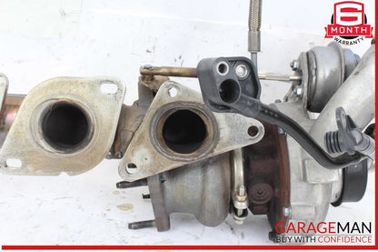 11-18 Mercedes W221 S550 CL550 Left Side Turbocharger Turbo Charger Manifold OEM