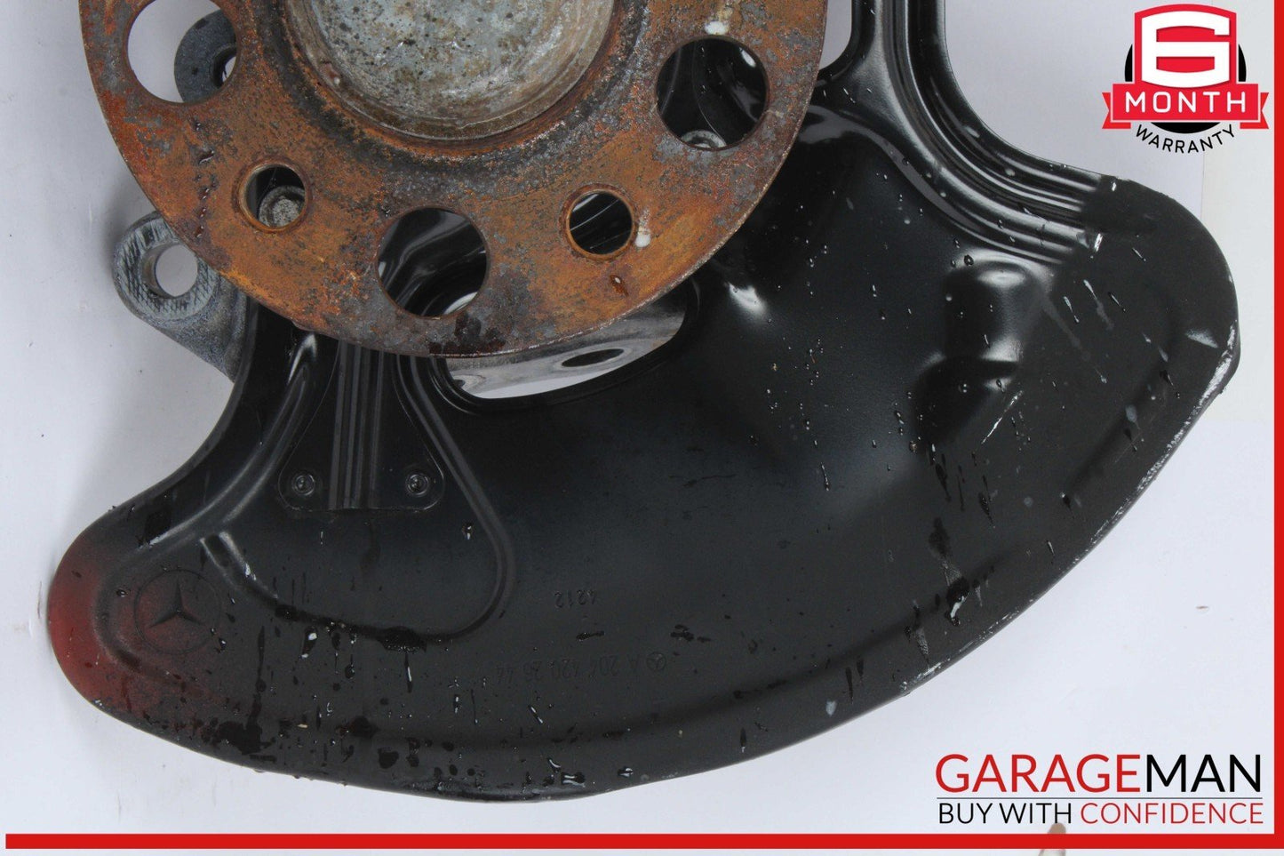 08-20 Mercedes W204 C250 CGI Front Right Side Spindle Knuckle Hub Bearing OEM