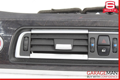 09-15 BMW 750i 750Li F01 F02 Front Center Dash Air Vents AC Heater With Hazard