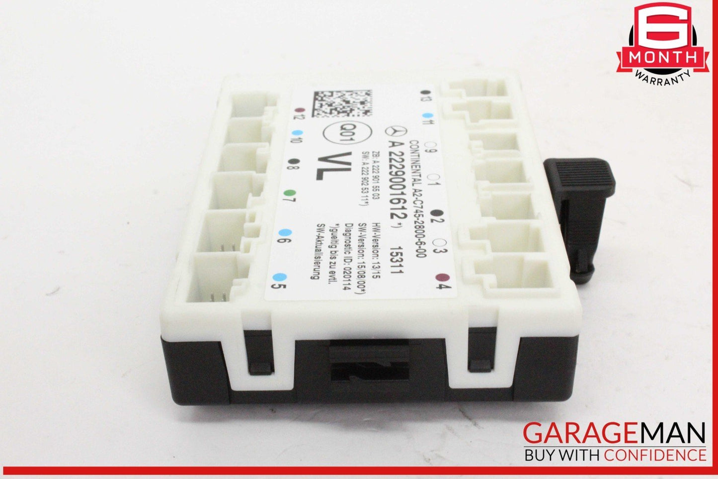 14-17 Mercedes W222 S550 Front Left Driver Side Door Control Module Unit OEM