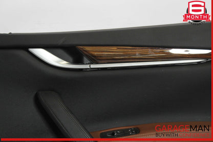 14-22 Maserati Ghibli M157 Front Right Side Interior Door Panel OEM