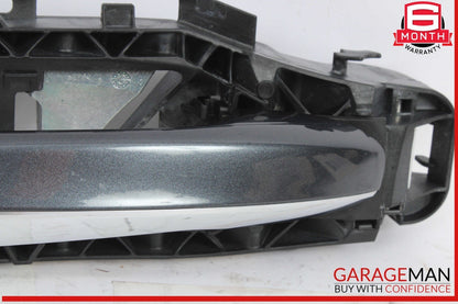15-20 Mercedes W205 C300 4MATIC Rear Left Side Exterior Door Handle Gray OEM