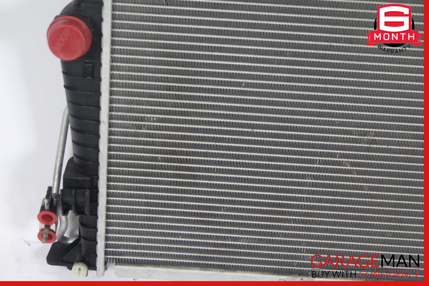 03-08 Mercedes R230 SL500 Engine Radiator A/C AC Air Condenser Oil Cooler Assy
