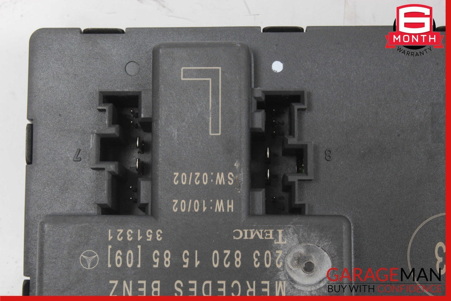 01-07 Mercedes W203 C240 C230 Front Left Side Door Controller Module Unit OEM